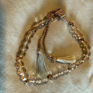 Vera Bradley Elegant Crystal Beaded Bracelet